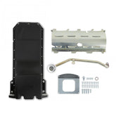 Gen III Hemi Swap Oil Pan Black Fits Gen III Hemi Hellcat Engines 2015-Up 6.2L Supercharged Engines Rear-Sump Design Fits Most Trucks Holley