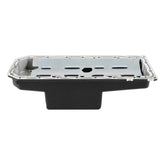 Gen III Hemi Swap Oil Pan Mid-Sump Hellcat Black Fits Gen III Hemi Hellcat Engines 2015-up 6.2L Supercharged Engines Mid-Sump Design Fits 1963-1974 Mopar A-Body, B-Body, C-Body & E-Body Holley