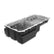 Cast Aluminum Rear Sump Oil Pan Ford Coyote Swap Black Fits Gen 1 and 2 Coyote Engines in 1953-1979 Ford F100, F150, and F250 2WD Trucks Holley