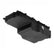 Cast Aluminum Rear Sump Oil Pan Ford Coyote Swap Black Fits Gen 3 Coyote Engines in 1953-1979 Ford F100, F150, and F250 2WD Trucks Holley