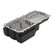 Cast Aluminum Rear Sump Oil Pan Ford Coyote Swap Black Fits Gen 3 Coyote Engines in 1953-1979 Ford F100, F150, and F250 2WD Trucks Holley