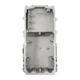 Cast Aluminum Rear Sump Oil Pan Ford Coyote Swap Black Fits Gen 3 Coyote Engines in 1953-1979 Ford F100, F150, and F250 2WD Trucks Holley