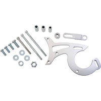 CVF Racing polished billet power steering bracket for 1965 to 1968 Ford 289, 302 and 351W small block, 302-PSBRKT-P