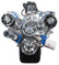 CVF Racing C3 Ceramic Clear Coat Reaper all-inclusive 8-rib serpentine system for Ford 302 and 351W small block, C-302-RP