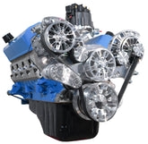 CVF Racing C3 Ceramic Clear Coat Reaper all-inclusive 8-rib serpentine system for Ford 302 and 351W small block, C-302-RP