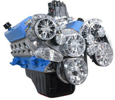CVF Racing C3 Ceramic Clear Coat Reaper all-inclusive 8-rib serpentine system for Ford 302 and 351W small block, C-302-RP