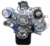 CVF Racing C3 Ceramic Clear Coat Reaper all-inclusive 8-rib serpentine system for Ford 302 and 351W small block, C-302-RP