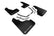 Rally Armor 19-26 Mazda3 Hatchback Black UR Mud Flap w/White Logo