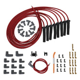 MSD Super Conductor Spark Plug Wire Set Chevy Pro Stock Head Special Zr1 Boot Is Incorporated 8.5Mm Wires 90 Degree Boots And Terminals Are Supplied To Be Installed On The Distributor Side MSD Ignition