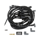 Wire Set Super Conductor, Bb Chevy W/Front Drive & Pro Stock Zr1 Boots MSD Ignition