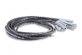 Black Super Conductor 8 Cyl Multi-Angle-Hei, Universal For Engines With Late-Model Type Hei Spark Plug Top Distributor Caps. Multi-Angle Boots And Terminals Installed On One End. 90 Degree Distributor Boots And Terminals Included MSD Ignition