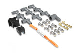 Black Super Conductor 8 Cyl Multi-Angle-Hei, Universal For Engines With Late-Model Type Hei Spark Plug Top Distributor Caps. Multi-Angle Boots And Terminals Installed On One End. 90 Degree Distributor Boots And Terminals Included MSD Ignition