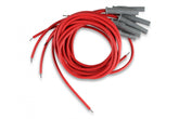 Super Conductor Spark Plug Wire Set 8 Cyl Multi-Angle Plug, Socket/Hei Set Includes Terminals For Engines With Early Type (Socket) And Late Type (Hei Spark Plug Top) Distributor Caps. Mult MSD Ignition