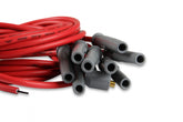 Super Conductor Spark Plug Wire Set 8 Cyl Multi-Angle Plug, Socket/Hei Set Includes Terminals For Engines With Early Type (Socket) And Late Type (Hei Spark Plug Top) Distributor Caps. Mult MSD Ignition