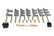 Super Conductor Spark Plug Wire Set 8 Cyl Multi-Angle Plug, Socket/Hei Set Includes Terminals For Engines With Early Type (Socket) And Late Type (Hei Spark Plug Top) Distributor Caps. Mult MSD Ignition
