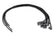 Black Super Conductor Universal 8 Cyl. 90 Degree Set Includes Terminals For Engines With Early Type (Socket) And Late Type (Hei Spark Plug Top) Distributor Caps. 90 Degree Boots And Terminals Factory Installed On One End MSD Ignition