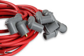 Super Conductor Spark Plug Wire Set 8 Cyl 90 Degree Plug Socket/Hei Cap Set W/Terminals For Engines With Early Type Socket And Late Type Hei Spark Plug Top Distributor Caps MSD Ignition