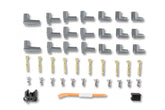 Super Conductor Spark Plug Wire Set 8 Cyl 90 Degree Plug Socket/Hei Cap Set W/Terminals For Engines With Early Type Socket And Late Type Hei Spark Plug Top Distributor Caps MSD Ignition