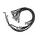 Black Super Conductor Sb Chevy For Use With Low Profile Distributor The MSD Race Tailored 8.5Mm Super Conductor Wire Sets Are Designed Specifically To Fit Race Engines Equipped With Headers Or An MSD Distributor MSD Ignition