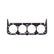 MLS Head Gasket Fits 1957-2002 Chevrolet 283-350 Gen I Small Block 4.035 Inch Gasket Bore Mr Gasket
