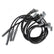 Black Super Conductor Ford 302, 351W, Hei For Use On Ford Small-Block Engines With 302-351W, Hei Boots, Black Jacket MSD Ignition