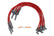 MSD Spark Plug Wires For Ford 302, 351W Spark Plug Wires For Sbf 302-351W, Straight Multi-Angle And 90 Degree Boots, Red Jacket MSD Ignition