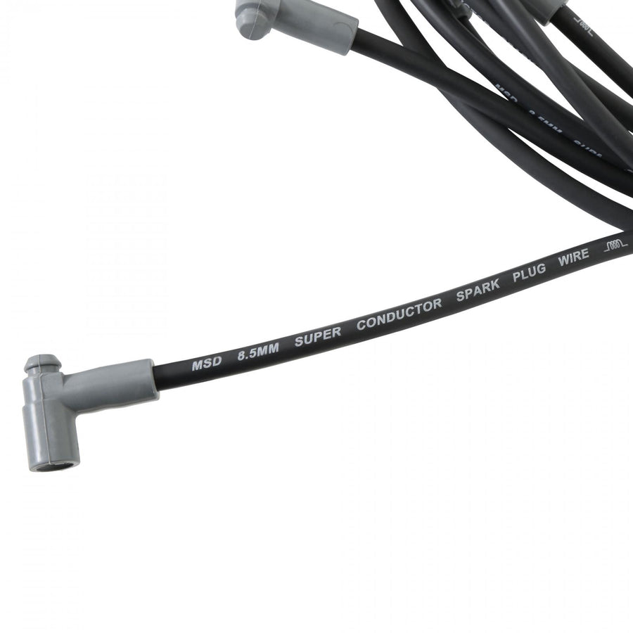Black Super Conductor Small Block Chevy, Hei For Use On Chevy Small Block Engines, Hei, Black Jacket MSD Ignition