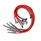 Super Conductor Spark Plug Wire Set Ford 351C-400, Socket For Use On Ford 351C-400, Socket, Red Jacket MSD Ignition