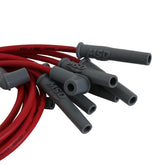 Super Conductor Spark Plug Wire Set Chevy '82-'83 Camaro/Trans Am For Use On Chevy '82-'83 Camaro/Trans Am, Red Jacket MSD Ignition