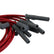 Super Conductor Spark Plug Wire Set Chevy '82-'83 Camaro/Trans Am For Use On Chevy '82-'83 Camaro/Trans Am, Red Jacket MSD Ignition