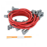 Super Conductor Spark Plug Wire Set Chevy Truck 305-350 '85-On For Use On Chevy Trucks 305-350, '85-On, Red Jacket MSD Ignition