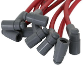 Super Conductor Spark Plug Wire Set Chevy Corvette 350 Tpi For Use On Chevy Corvettes With 350 Tpi Engine, Red Jacket MSD Ignition