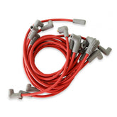 Super Conductor Spark Plug Wire Set Big Block Chevy Marine, Hei For Use On Chevy Big Block Marine Engines, Hei, Red Jacket MSD Ignition