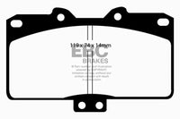 EBC 91-93 Dodge Stealth 3.0 4WD Yellowstuff Front Brake Pads