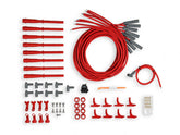 Single Hemi Wire Set Super Conductor 8.5Mm Wire Set Red Single Wire 8.5Mm Wire Set Pre-Crimped At The Spark Plug End MSD Ignition