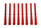 Single Hemi Wire Set Super Conductor 8.5Mm Wire Set Red Single Wire 8.5Mm Wire Set Pre-Crimped At The Spark Plug End MSD Ignition