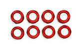 Single Hemi Wire Set Super Conductor 8.5Mm Wire Set Red Single Wire 8.5Mm Wire Set Pre-Crimped At The Spark Plug End MSD Ignition