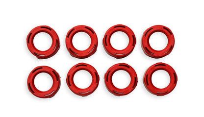 Single Hemi Wire Set Super Conductor 8.5Mm Wire Set Red Single Wire 8.5Mm Wire Set Pre-Crimped At The Spark Plug End MSD Ignition