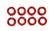 Single Hemi Wire Set Super Conductor 8.5Mm Wire Set Red Single Wire 8.5Mm Wire Set Pre-Crimped At The Spark Plug End MSD Ignition