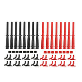 Dual Plug Hemi Wire Set Red And Black Super Conductor 8.5Mm For Use On Dual Plug Hemi Engines, Red And Black Wire Set And Tubes MSD Ignition