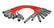 MSD Ford Raptor 6.2L V8 Red Wire Set Direct Replacement 8.5 Mm Super Conductor Spark Plug Wire Set MSD Ignition