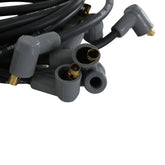 Black Super Conductor Small Block Chevy, Socket Cap For Use On Chevy Small Block, Socket, Black Jacket MSD Ignition