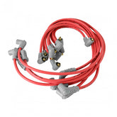 Super Conductor Spark Plug Wire Set ,Small Block Chevy, Socket Dist. Cap For Use On Chevy Small Block, Socket, Red Jacket MSD Ignition