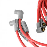 Super Conductor Spark Plug Wire Set ,Small Block Chevy, Socket Dist. Cap For Use On Chevy Small Block, Socket, Red Jacket MSD Ignition