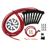 Red Super Conductor Ford 4.6L/5.4L, Universal For Ford Fans, These Wires Are Designed For Ford Modular Engines MSD Ignition