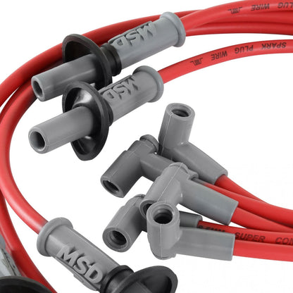 Spark Plug Wire Set Vw Type 1, For Use With Pn 8485 The MSD Race Tailored 8.5Mm Super Conductor Wire Sets Are Designed Specifically To Fit Race Engines Equipped With Headers Or An MSD Distributor MSD Ignition