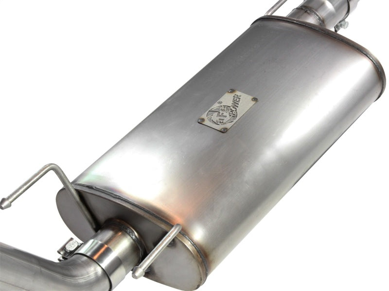 aFe MACHForce XP Exhausts Cat-Back SS-409 EXH CB Toyota Tacoma 05-13 V6-4.0L (Pol Tip)