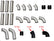 Speed Engineering Universal 2.5" Turbo Builder Kit — Cold Piping Kit | 32-1018