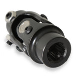 U-Joint Steel Black Zinc 3/4-30 Spline X 3/4 DD Holley