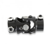 U-Joint Steel Black Zinc 3/4-36 Spline X 3/4 DD Holley
